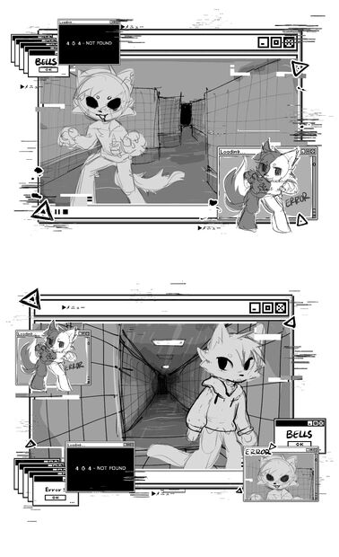 Layout roughs for the banner